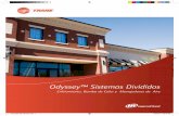 Odyssey™ Sistemas Divididos - Thermokold...Trane ofrece mayor flexibilidad de aplicación al permitir el acoplamiento de unidades Odyssey con ofertas alternativas dentro del portafolio