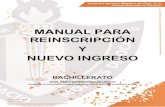 MANUAL PARA REINSCRIPCIÓN Y NUEVO INGRESOadiimo.iimo.edu.mx/files/Manual-Inscripciones-NIVELMEDIO... · 2020. 7. 19. · MANUAL PARA REINSCRIPCIÓN Y NUEVO INGRESO BACHILLERATO NIVEL
