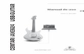 CENTARI iAXE624 USB-GUITARc3.zzounds.com/media/Manual_iAXE624_ESP_Rev_A-6d2cbbaeb... · presenta la guitarra USB CENTARI iAXE624 con la que podrás grabar todas tus geniales ideas