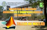Universidad Nacional de Tucumán FACULTAD DE ......Prom = (N1+N2+N3)/3 Escribir Prom Prom PROGRAMACIÓN EN MATLAB Y A Estructuras de MATLAB para generar programas Lazo WHILE Estructuras