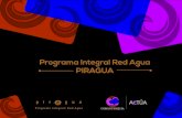 Programa Integral Red Agua PIRAGUA · 2016. 11. 24. · la base de la gestión, la gestión es la base del desarrollo, una red se conforma de nodos y conexiones, y las redes para
