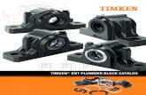 TIMKEN SNT PLUMMER BLOCK CATALOG - IGNERA...TIMKEN® SNT PLUMMER BLOCK CATALOG TIMKIEMN TIMKEN GROW STRONGER WITH TIMKEN Every day, people around the world count on the strength ofTimken
