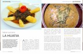 LA HUATIA - Generaccion.com › secciones › gastronomia › pdfs › Generaccio… · de sus costumbres y de su gente. Quizás Surco en esa transición de convertirse en ciudad