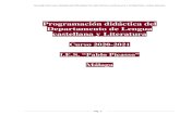 Programación didáctica del Departamento de Lengua castellana y … · 2021. 1. 7. · IES PABLO PICASSO. PROGRAMACIÓN DIDÁCTICA DE LENGUA CASTELLANA Y LITERATURA. CURSO 2020-2021