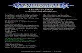 LIBRO BÁSICO - Warhammer Community...Warhammer Age of Sigmar Libro Básico, e de erratas 1 La siguiente fe de erratas corrige errores del Reglamento Básico de Warhammer Age of Sigmar.Dado