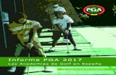 Munideporte. Deporte municipal en España - Informe PGA 2017 · 2018. 3. 14. · La presencia del golf en cada una de las Comunidades Autónomas en la actualidad, es muy diferente