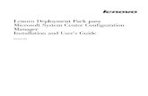 Lenovo Deployment Pack para Configuration Manager, v6.0 ...public.dhe.ibm.com/systems/support/system_x_pdf/dpsccm_iug_es.p… · Lenovo Deployment Pack para Microsoft System Center