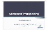 Semántica Proposicional - Academia Cartagena99 · Introducción a la Semántica (II) Hemos visto (informalmente) qué es un razonamiento válido: siempre que las premisas del razonamiento