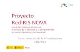 Proyecto RedIRIS NOVA...Resultados obtenidos: ﬁbra Robustez del diseño ofrecido Función del número de anillos (15) Función del número de nodos por anillo Tipo de ﬁbra ofrecida