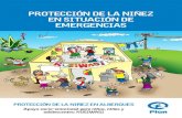 PROTECCIÓN DE LA NIÑEZ EN SITUACIÓN DE ......Plan establece como prioridades de intervención en situación de emergencia la Protección de la Niñez contra toda forma de violencia