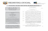 TERCER SUPLEMENTO · 2020. 12. 18. · de Alcohol disponible en la página web institucional . Para el caso de importadores de alcohol, el Servicio Nacional de Aduana del Ecuador