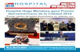 ENERO FEBRERO 2020 No. 14 Hospital Hugo Mendoza gana Premio Iberoamericano de la ... · 2020. 3. 2. · Iberoamericano de la Calidad, que otorga la Fundación Iberoamericana para