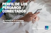 PERFIL DE LOS PERUANOS CONECTADOS...© Ipsos | Nombre del documento Productos más adquiridos: 9 ‒ COMPRAS HABITUALES Medios de pago usados: 70 54 41 Alimentos (alimentos y bebidas