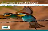 Anuari ocells 2010 2011 A4 - xarxanet.org...Anuari ornitològic del Pallars Jussà 2010-2011. Estació Biològica del Pallars Jussà Articles: Josa, P. 2014. Les campanyes d’anellament