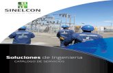 SINELCON · 2020. 12. 3. · > Estudios de Flujo de potencia, cortocircuito y estabilidad transitoria en los sistemas eléctricos de potencia. > Consultoria de líneas en alta tensión