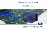 BONFIGLIOLI DOCUMENTATION - Variador de Frecuencia · 2018. 5. 25. · 3 El variador de frecuencia: el equipo ideal para sus proyectos y aplicaciones El convertidor Bonfiglioli S2U