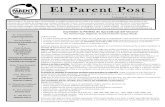 El Parent Post I... · Sistema Escolar del Condado de Douglas -El Parent Post Página 3 de 4!Necesitamos sus sugerencias! El Departamento de Título I del Sistema Escolar del ondado