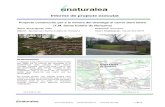 Informe de projecte executat - Naturalea... info@naturalea.eu (+34) 937 301 632 1 de 9Informe de projecte executat Projecte constructiu per a la millora del drenatge al carrer Sant