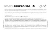 BANCO CORPBANCn O Heb: BANCO CORPBANCA ...Banco CorpBanca conserva las dos marcas: CorpBanca y Helm Bank. El NIT que identifica al Banco CorpBanca, tanto para la marca CorpBanca como
