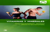 VITAMINAS Y MINERALES - EderkaAsi como reponer las vitaminas y minerales perdidos por el consumo energéti co de las actividadades físicas realizadas, ademas de complementar la alimentación