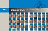 Informe anual - Ajuntament de Barcelona · 2014. 9. 9. · 2011 Informe anual Organización política y administrativa Organización política y administrativa del Ayuntamiento Número