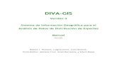 DIVA-GIS › docs › DIVA-GIS4_manual_Esp.pdfque incluye un tutorial introductorio, ejercicios y ejemplos del uso del programa, pueden encontrarse en la web de DIVA-GIS (). 1.2 Qué
