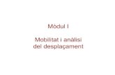 Mòdul I Mobilitat i anàlisi del desplaçament · 2013. 2. 18. · m = # vars. configuracionals - # restric. articulars Mobilitat (m) 3 3 3 Exemple: 2 2 2 2 9 variables configuracionals