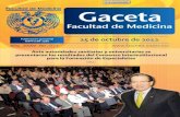 25 de octubre de 2012 ISSN 0186-2987 - UNAM · 2012. 10. 26. · 24 Departamento de Salud Pública ... más robusta, más moderna y más eficiente”, aseveró. Durante su discurso,