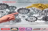 Henkel - GSI SUMINISTROS › es › catalogos › henkel.pdf · Henkel Catálogo general 2018 I 2019 3 Apreciado cliente, Desde la división de adhesivos de consumo de Henkel Ibérica