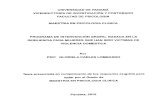 Panama, 2010 MAESTRIA EN PSICOLOGIA CLINICA Tesis …up-rid.up.ac.pa/551/1/gloriela carles.pdf · 2020. 3. 4. · PSIC GLORIELA CARLES LOMBARDO Tesis presentada en cumplimiento de