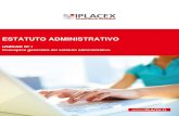 ESTATUTO ADMINISTRATIVOcursos.iplacex.cl/CED/EAD4202/S1/ME_1.pdf · 2018. 6. 11. · El estatuto administrativo, está concebido como una regulación laboral que norma el ejercicio