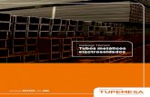 Catálogo Tubos metálicos Tupemesa 2020...Nuestro respaldo Pertenecemos al Grupo CINTAC, principal grupo dedicado a la transformación del acero en la Costa Pacífico Sur; que a su