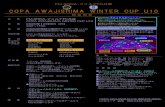 20201206 COPA AWAJISHIMA U10 v2 · 2020. 11. 29. · copa awajishima大会運営本部連絡先 u10コーチ武田090-2446-7093 グラウンド内以外は全員マスク着用にご協力ください。