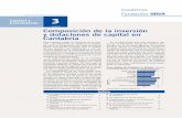 Composición de la inversión y dotaciones de capital en ... · Este cuaderno evalúa la evolución de la inver-sión y las dotaciones de capital de Cantabria, así como su composición