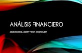 ANÁLISIS FINANCIERO · 2017. 8. 9. · carácter financiero, económico y de gestión; 2) Brindar una visión del desempeño actual de la empresa y prever situaciones futuras, tanto