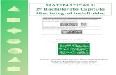 352 MATEMÁTICAS II 2º Bachillerato Capítulo - Matematicas ......2.1. Integral del diferencial de x. Integrales inmediatas El término dx está relacionado, como su propio nombre