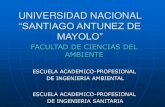 UNIVERSIDAD NACIONAL SANTIAGO ANTUNEZ DE MAYOLO...“SANTIAGO ANTUNEZ DE MAYOLO” ... 24 mayo de 1979 se crea la UNASAM. 19 de Mayo de 1980 Programa Académico de Ingeniería de Administración