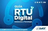GUÍA - Portal SAT..., selecciona la opción “RTU”, “Cese Prescrito”. 1. Selecciona el tipo de cancelación y luego el negocio a cancelar**. 2. Por correo electrónico se te