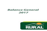 Balance General 2017 - Aseguradora Rural€¦ · A la Asamblea General de Accionistas de Aseguradora Rural, S. A. Hemos auditado el balance general adjunto de Aseguradora Rural, S.