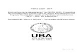 PIDAE 2020 - UBA Instructivo para presentación de PIDAE 2020- …cyt.rec.uba.ar/SiteAssets/Paginas/Financiamiento... · 2020. 11. 17. · Clasificaciones Presupuestarias para el