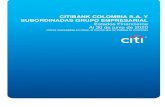 CITIBANK COLOMBIA S.A. Y SUBORDINADAS GRUPO … · 2020. 8. 24. · Citibank Colombia S.A.: Introducción . He revisado la información financiera intermedia condensad a consolidada
