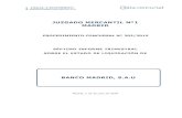 JUZGADO MERCANTIL Nº1 MADRID · 2018. 9. 16. · juzgado mercantil nº1 madrid procedimiento concursal nº 203/2015 sÉptimo informe trimestral sobre el estado de liquidaciÓn de