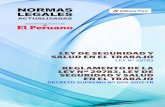normas EditoraPerú legales - El Peruano · 2021. 2. 2. · DECRETO SUPREMO Nº 005-2012-TR normas EditoraPerú legales actualizadas. 2 NORMAS LEGALES ACTU ALIAD AS LEY DE SEGURIDAD