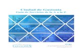 Ciudad de Gastonia · 2020. 9. 15. · Remoción de nieve y hielo (Snow and Ice Removal) 704-866-6843 Reparación de aceras (Sidewalk Repair) 704-866-6843 ... Este útil folleto es