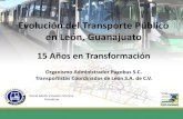 Evolución del Transporte Público en León, Guanajuato...Optibus de León, gana mención honorífica en el Foro de Transporte más grande del mundo .*Enero 25 del 2011- 3:58 p.m.