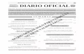Diario Oficial 18 de Septiembre 20182018/09/18  · DIARIO OFICIAL.- San Salvador, 18 de Septiembre de 2018. 1 S U M A R I O REPUBLICA DE EL SALVADOR EN LA AMERICA CENTRAL 1 TOMO Nº