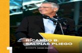 RICARDO B. SALINAS PLIEGO · 2021. 1. 28. · Ricardo Salinas apoya más de cuarenta iniciativas sociales, principalmen-te a través de Fundación Azteca, Caminos de la Libertad,