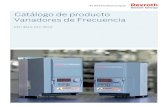 Catálogo de producto Variadores de Frecuenciasuntech2000.com/wp-content/uploads/2017/06/Katalog_EFC...Con los nuevos variadores de frecuencia EFC 3610 y EFC 5610, Rexroth ofrece económicas