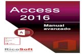 ejerciciosdocencia.files.wordpress.com...MANUAL AVANZADO ACCESS 2016 – ALFREDO RICO - RICOSOFT 3 Índice Introducción Novedades de Access 2016 Métodos abreviados de teclado de