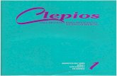 POLEMOS · E D Con Clepios, Una Revista para Residentes de Salud Men- tal, editada por Polemos S.A., nos proponemos acercarnos a los Hospitales y Centros de Salud para dialogar con